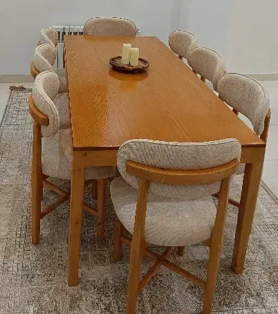 میزناهارخوری ۸ نفره|میز و صندلی غذاخوری|رشت, کوی حسینی|دیوار