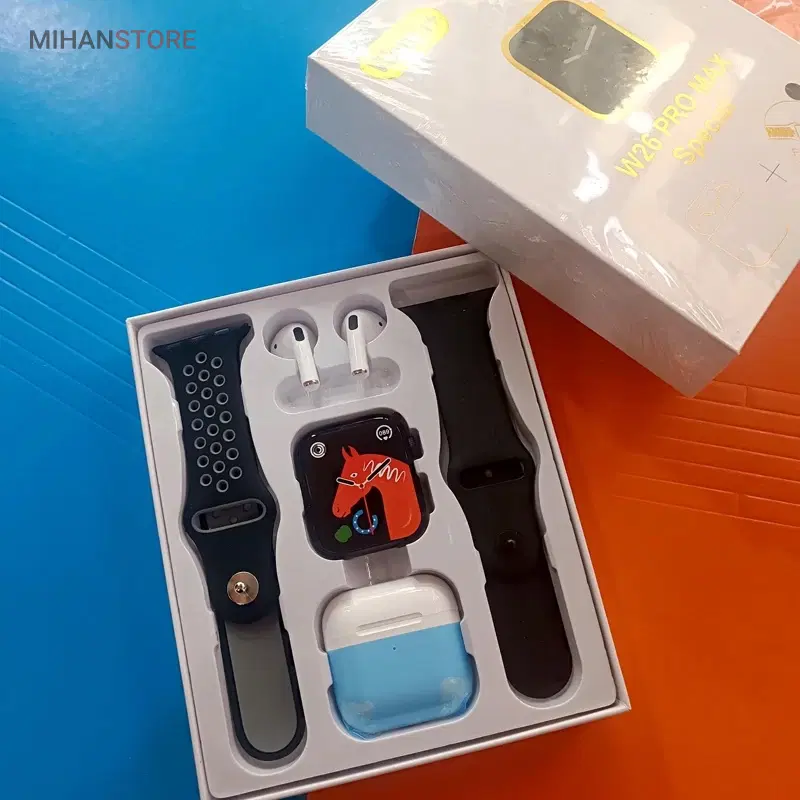 اسمارت واچ و هندزفری بلوتوث W26 Pro Max|ساعت|تهران, بوستان ولایت|دیوار