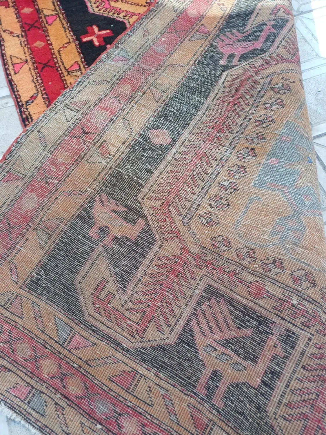 فرش دستبافت قدیمی|فرش|اردبیل, |دیوار