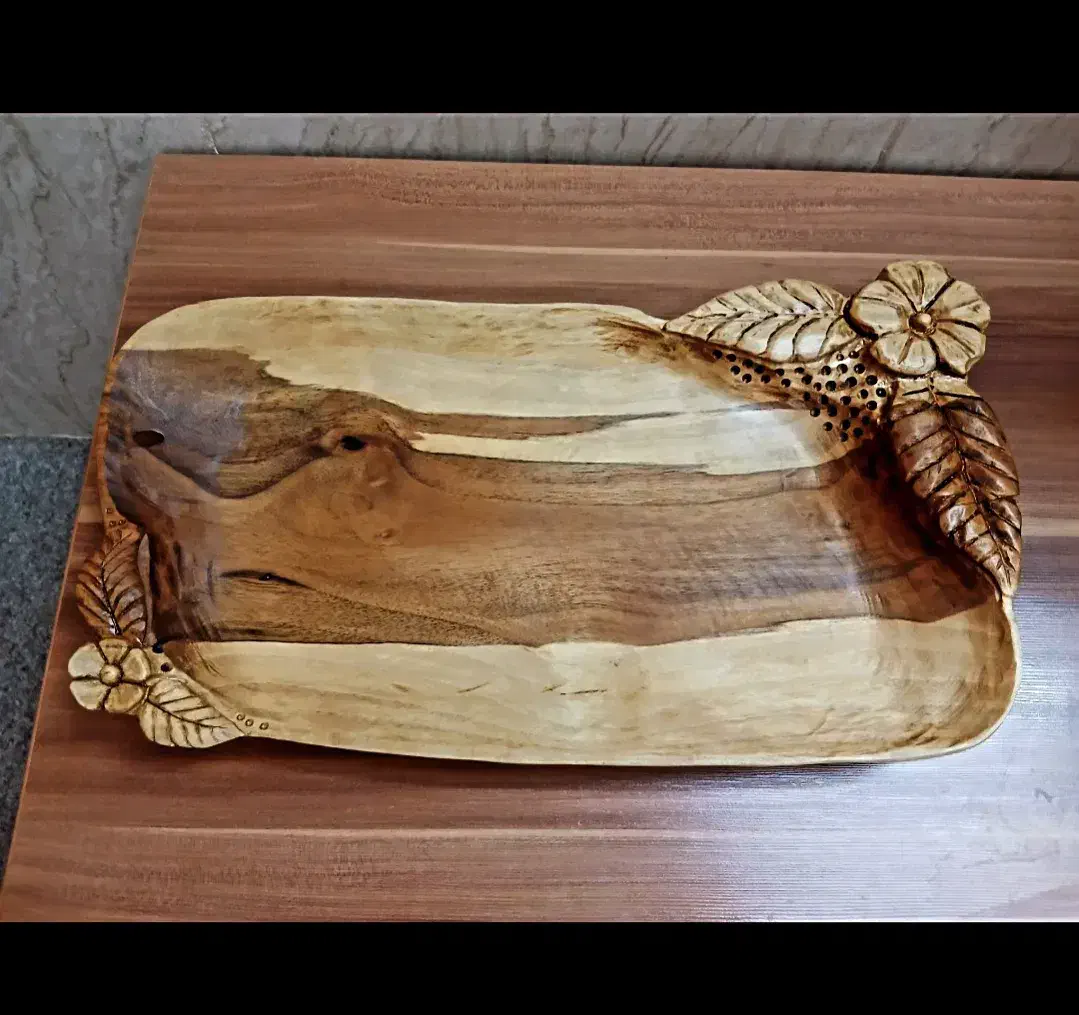 سینی چوبی|صنایع دستی و سایر لوازم تزئینی|مشهد, رستگار|دیوار