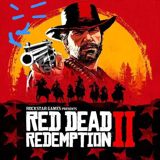 red dead redemption 2 سی دی بازی|کنسول، بازی ویدئویی و آنلاین|همدان, |دیوار