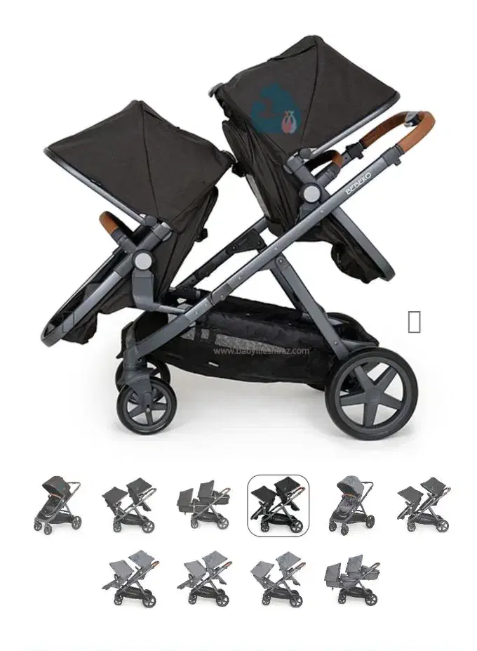 کالسکه دوقلو ببکو|کالسکه و لوازم جانبی|کرج, شهرک بنفشه|دیوار