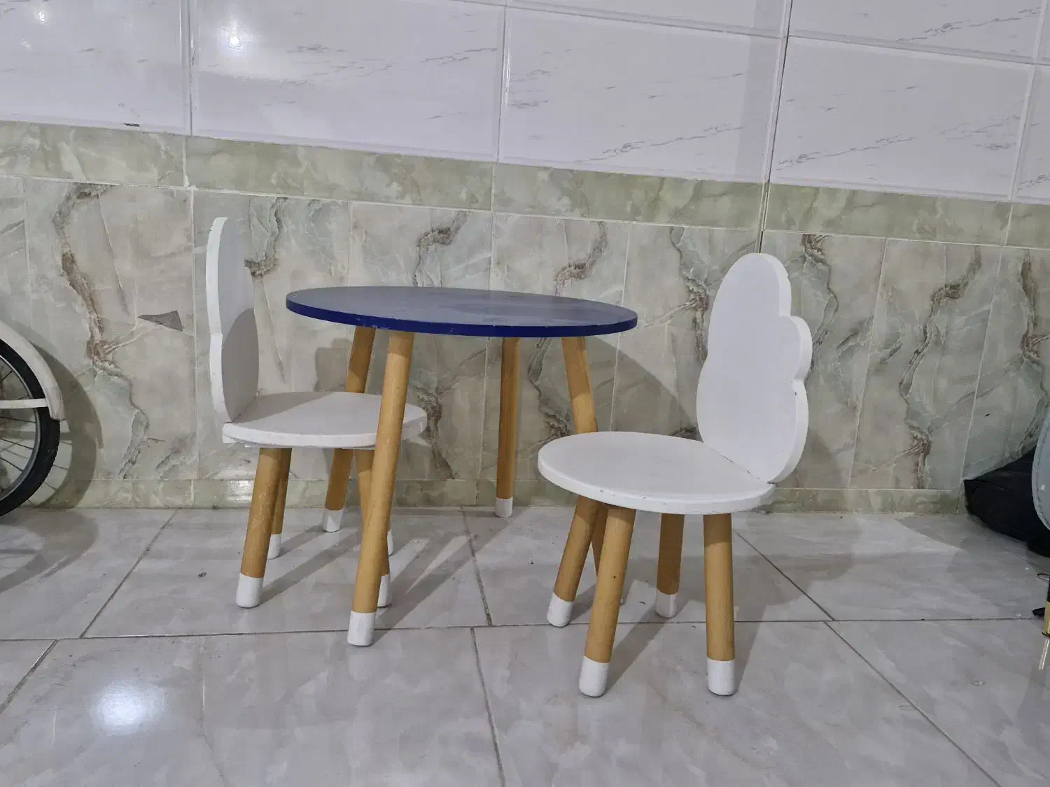 میز صندلی کودک|اسباب و اثاث بچه|خرم‌آباد, |دیوار