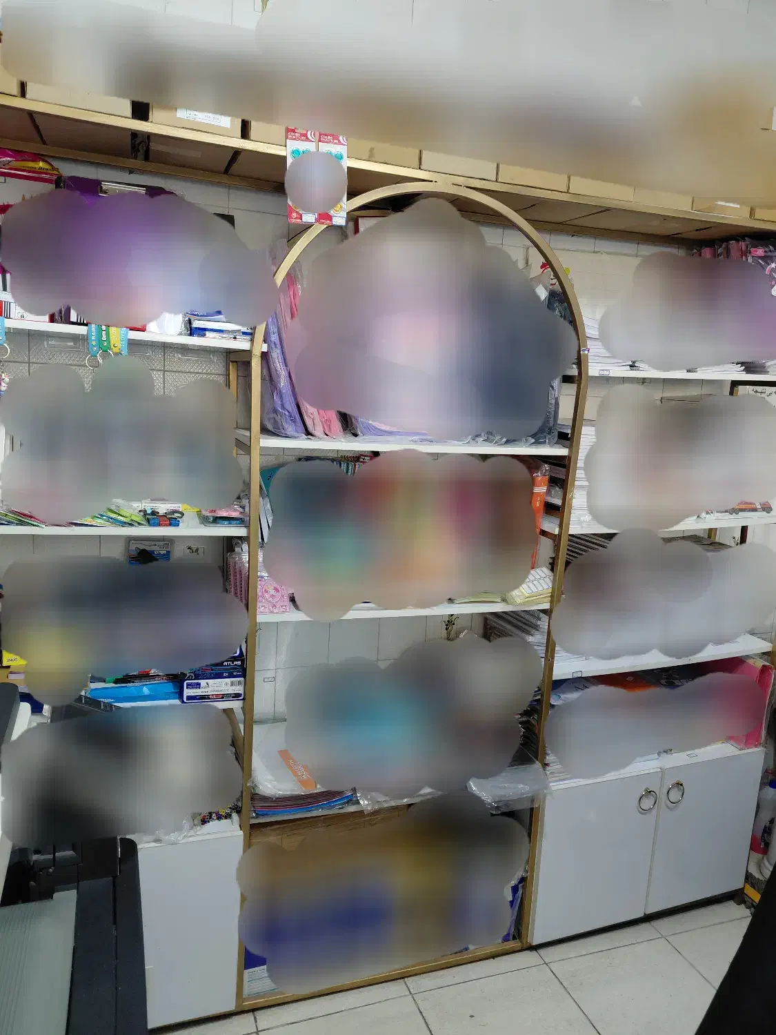 دکور برا پارتیشن بندی یا قفسه|کتابخانه، شلف، قفسههای دیواری|مراغه, |دیوار