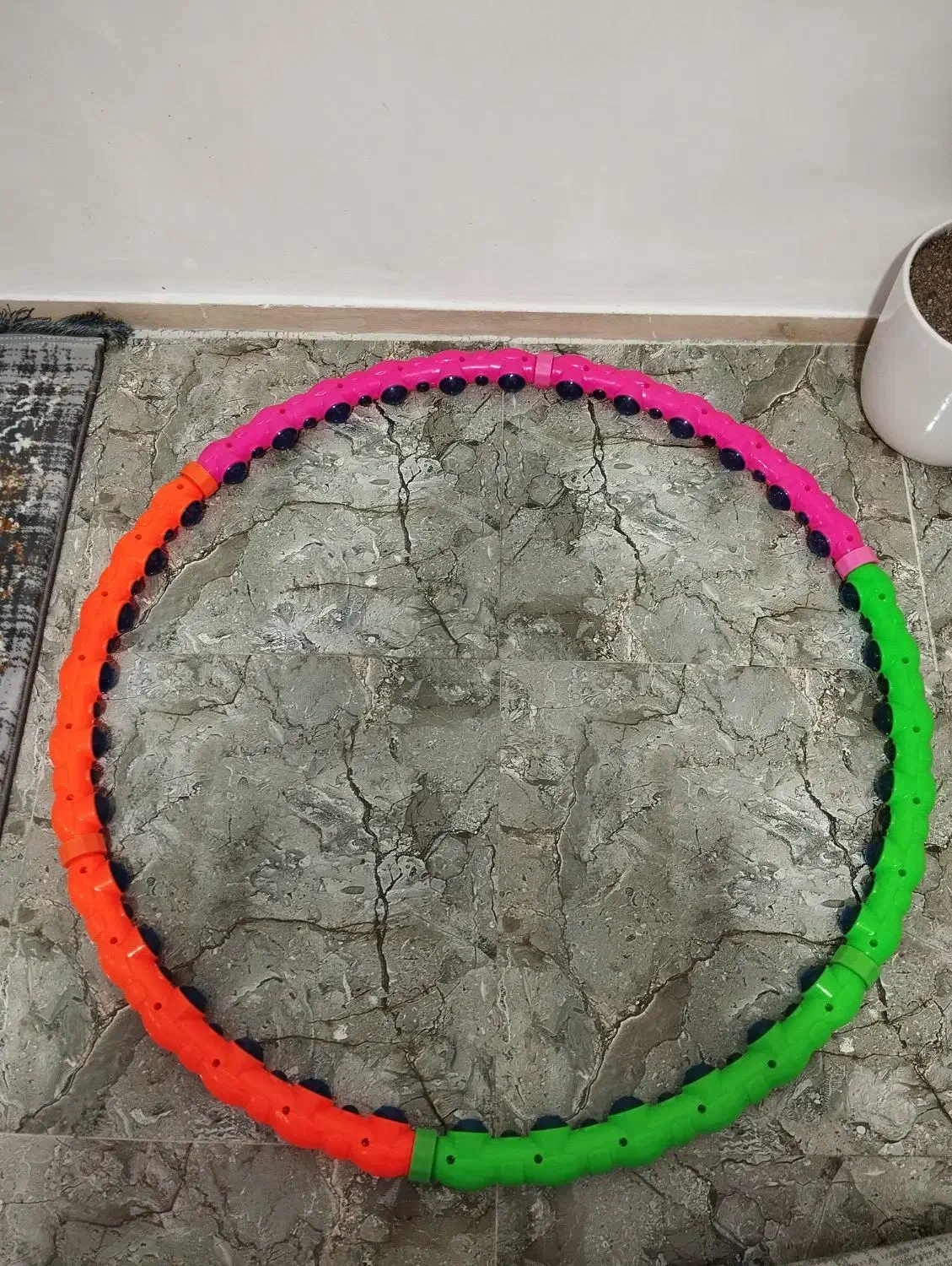 حلقه هولاهوپ ( لاغری شکم و پهلو )|تجهیزات ورزشی|اسلام‌شهر, شهرک محمدیه|دیوار