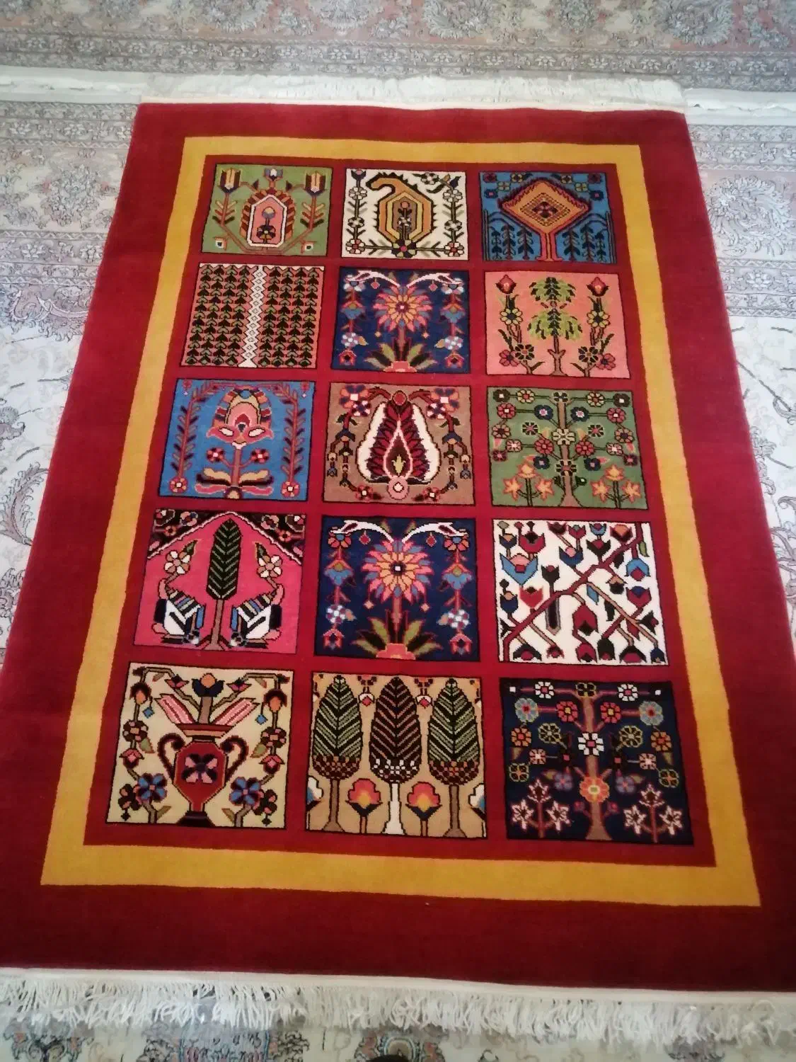 فرش دستباف بختیاری|فرش|اصفهان, الهیه|دیوار