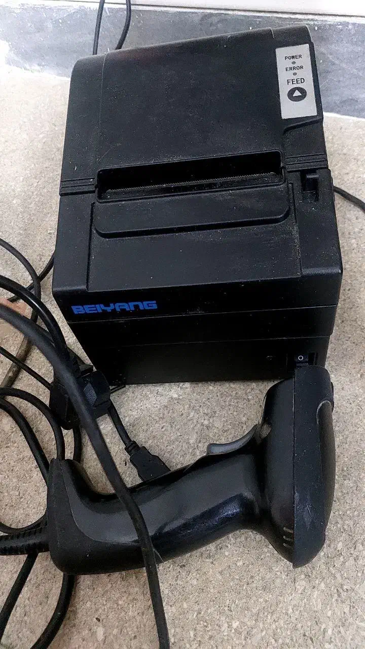 پرینتر حرارتی در حد نو|پرینتر، اسکنر، کپی، فکس|اراک, |دیوار