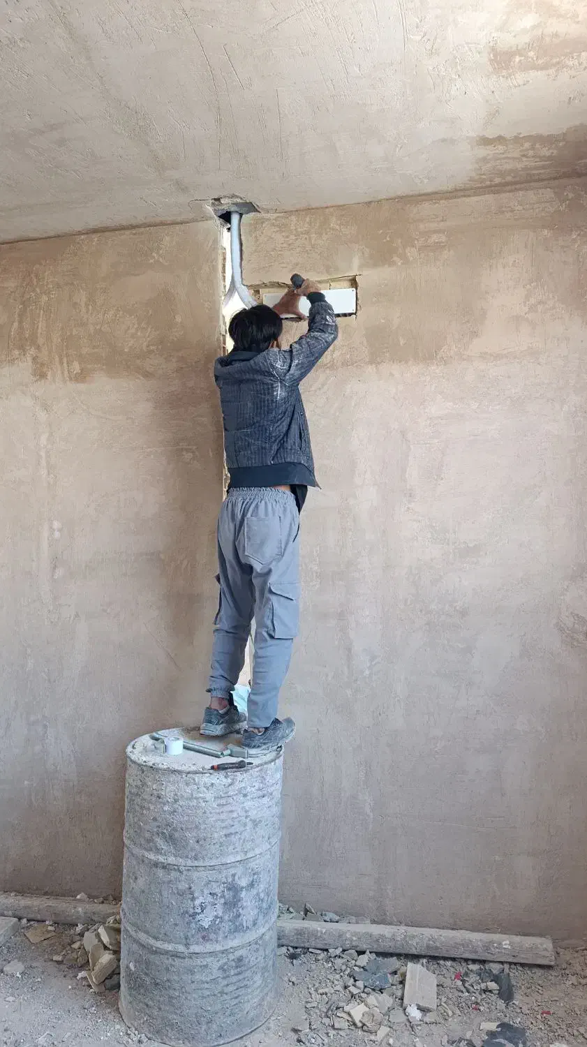 لوله مسی کولر گازی اسپلیت و داکت اسپلیت|مصالح و تجهیزات ساختمان|خمینیشهر, |دیوار