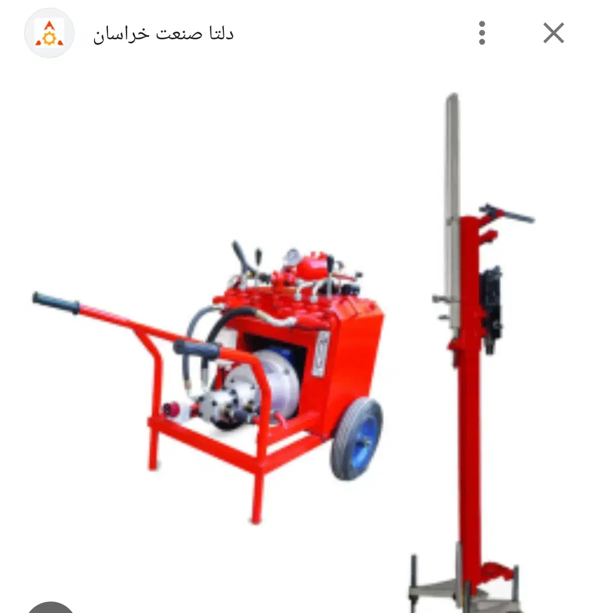 فروش کامل راسول  کامل با کلیه لوازم حفاری با کار|ماشین‌آلات صنعتی|اسفندقه, |دیوار