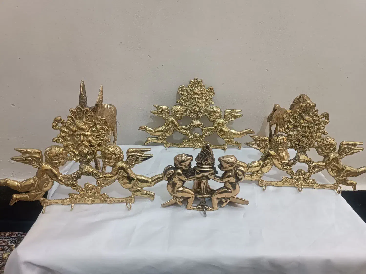 دکوریجات های حیوانات و جا کلیدی برنجی|صنایع دستی و سایر لوازم تزئینی|مشهد, جنت|دیوار