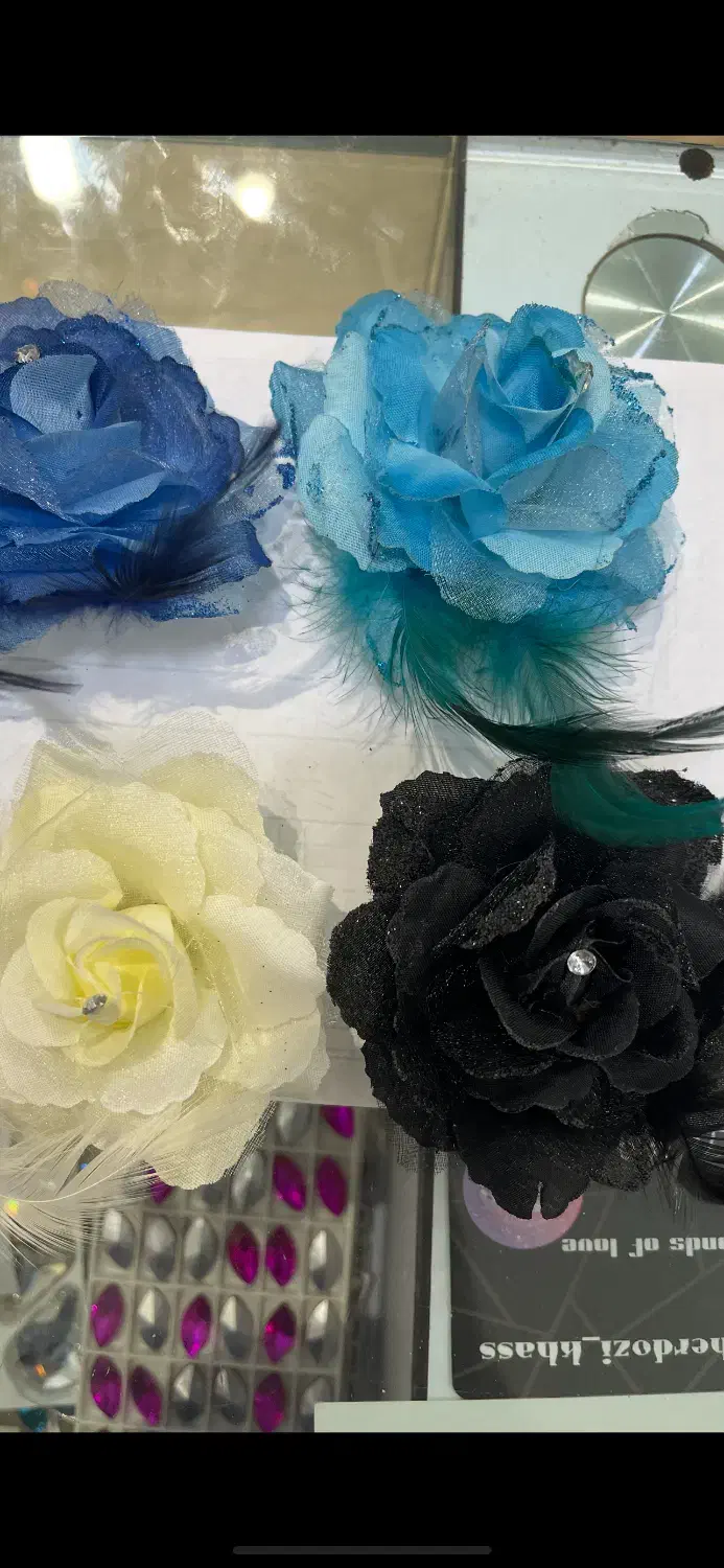 گل پارچه ای وگل پولکی|لوازم خیاطی و بافتنی|تهران, بازار|دیوار