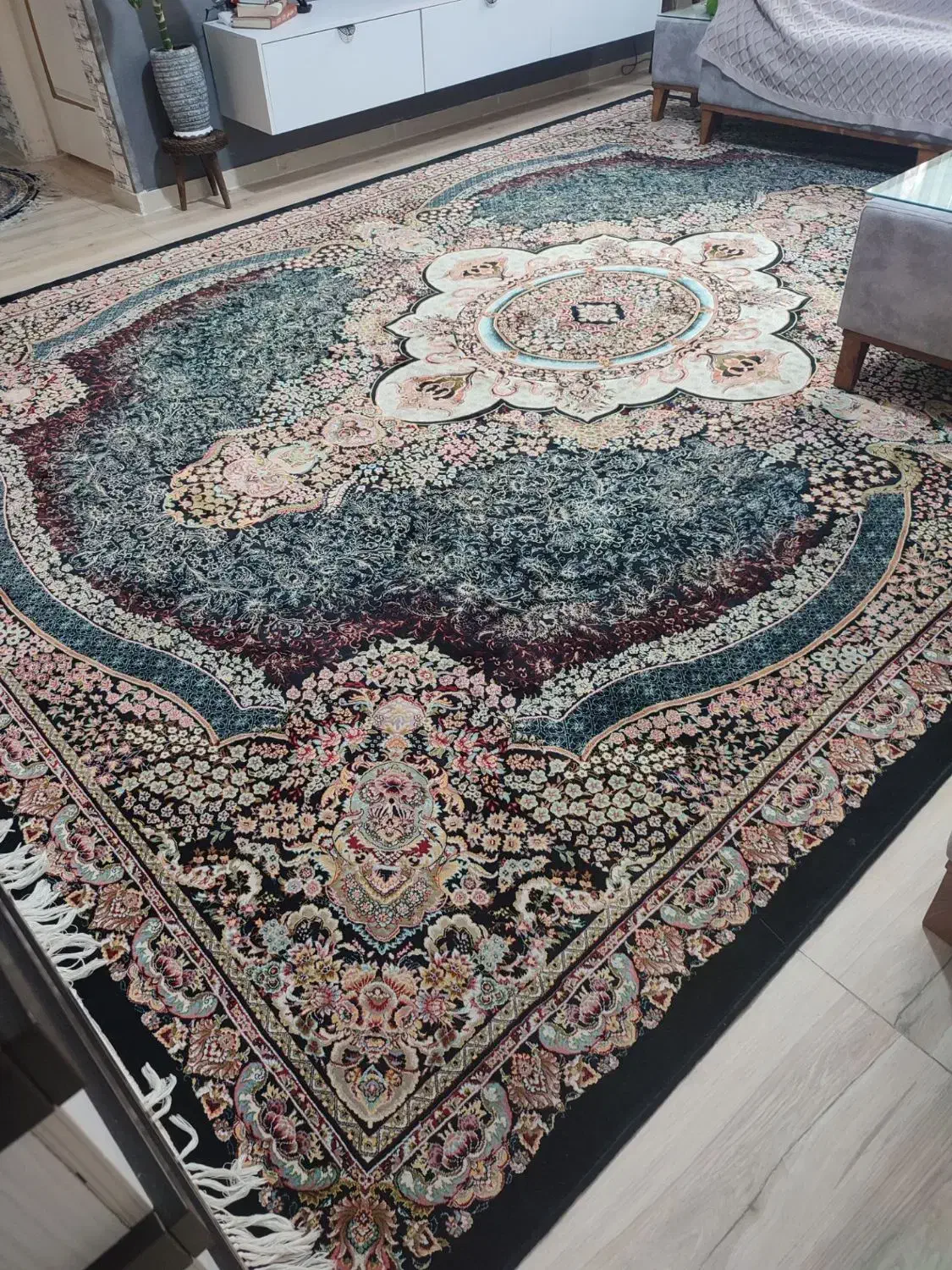 فرش|فرش|محمدیه-قزوین, |دیوار