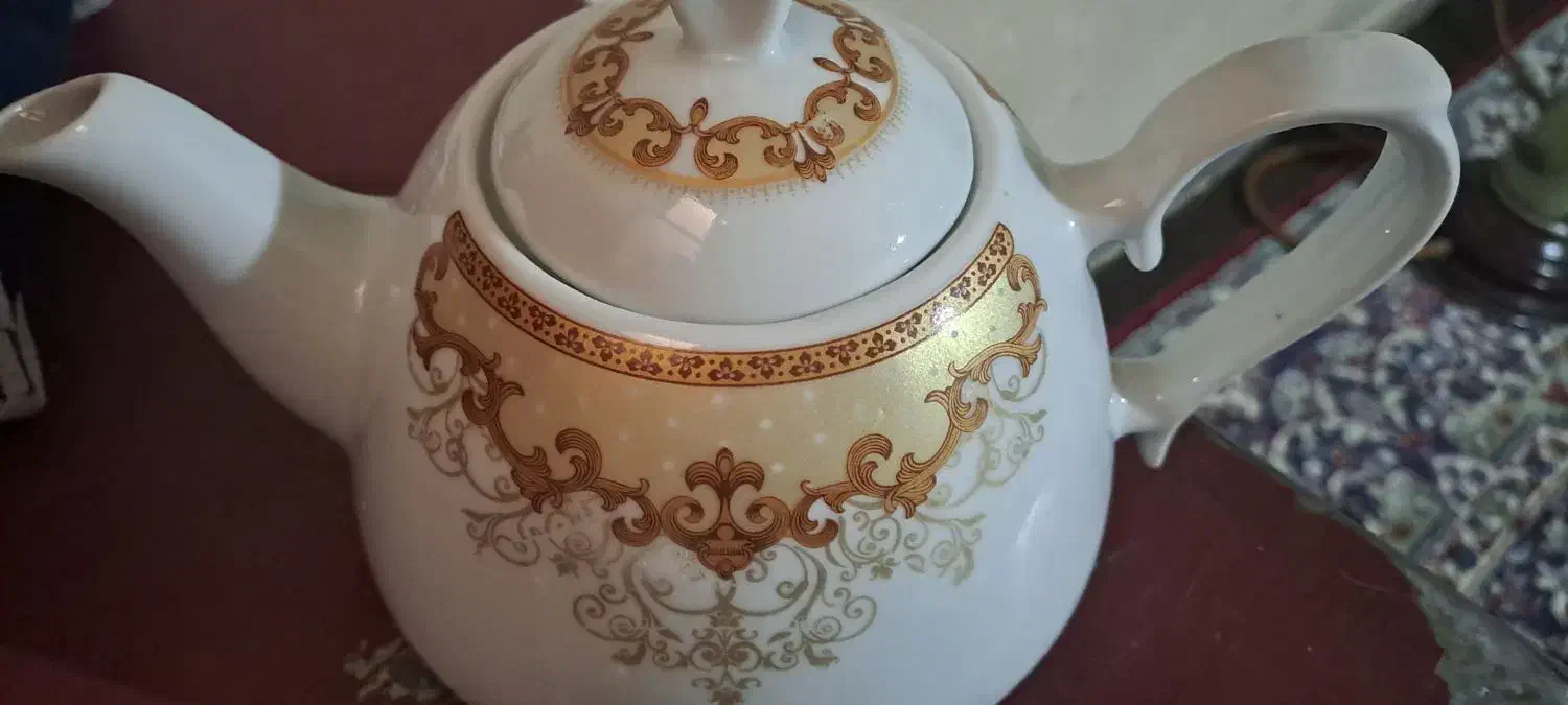 قوری چینی|قوری، کتری، قهوه‌ساز دستی|نورآباد, |دیوار