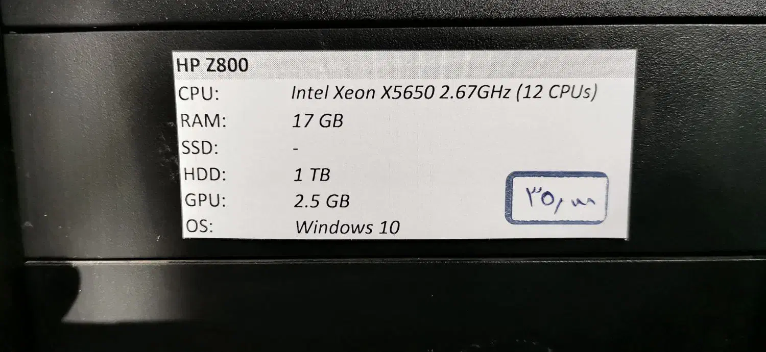 کیس سرور HP گرافیک دار|رایانه رومیزی|تهران, ایرانشهر|دیوار