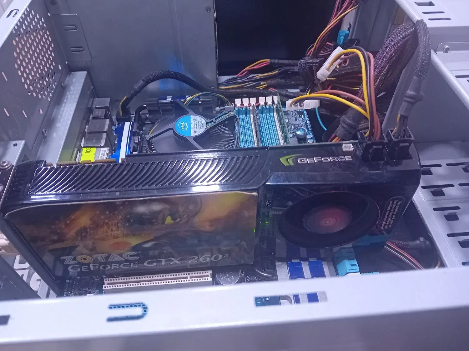 کیس گیمینگ قدیمی نسل ۱|رایانه رومیزی|کرج, حیدرآباد|دیوار