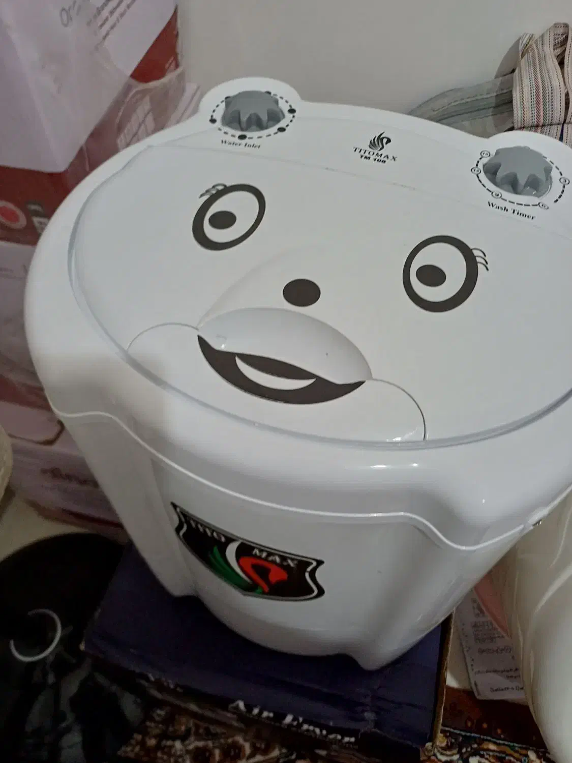 مینی واش نونو بدون حتی یکبار استفاده|ماشین لباسشویی و خشک‌کن لباس|خرم‌آباد, |دیوار