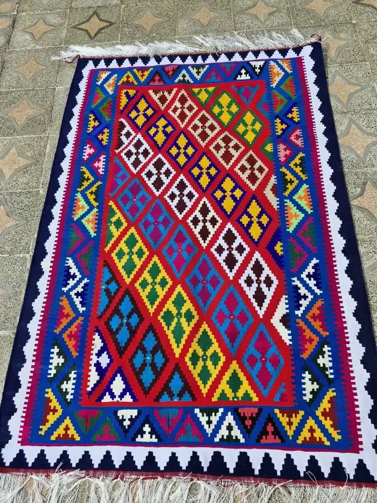 گلیم|گلیم، جاجیم، گبه|فیروزآباد (فارس), |دیوار