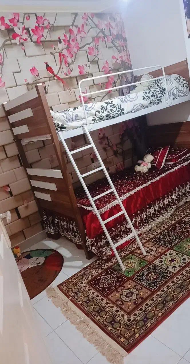 تخت دو طبقه|تخت و سرویس خواب|تهران, اتابک|دیوار