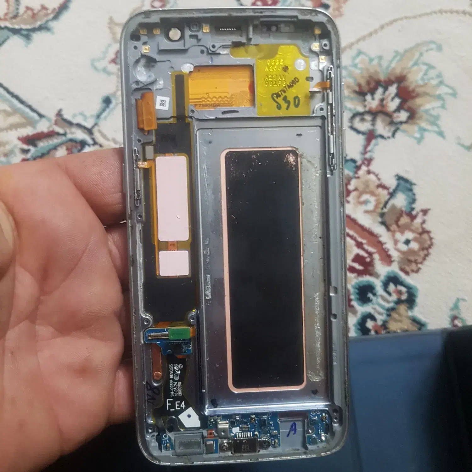 تاچ وال سی دی s7ایج|موبایل|اصفهان, الهیه|دیوار