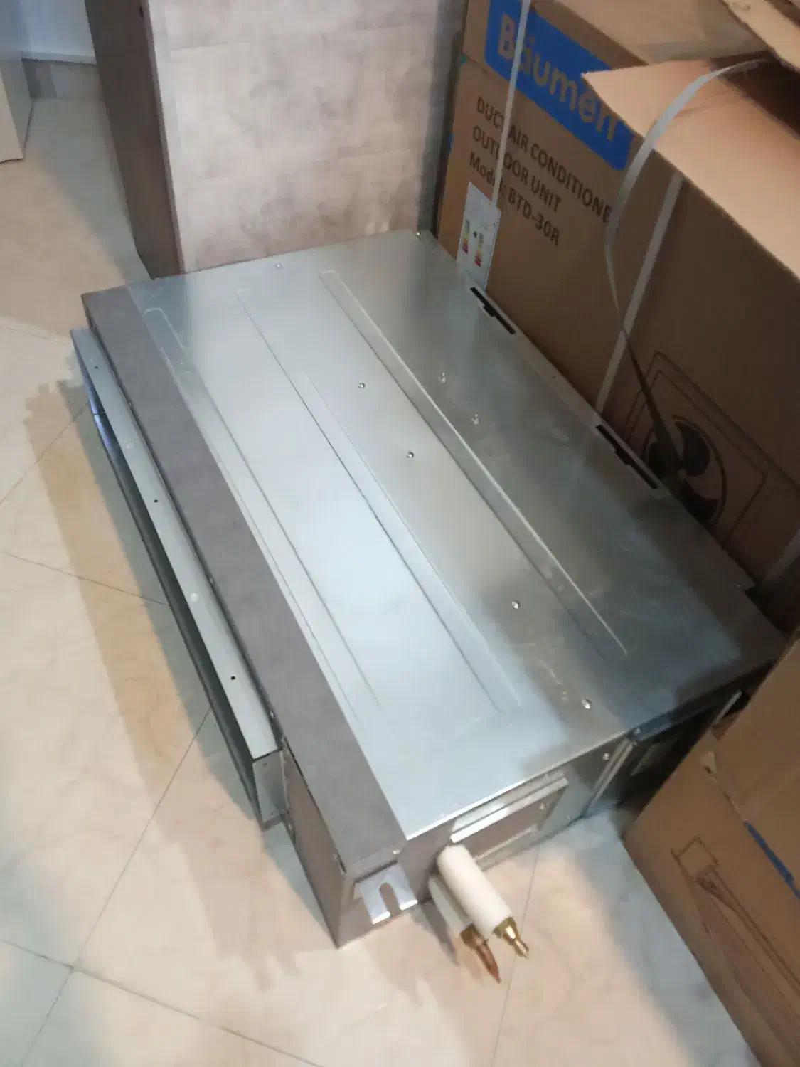 یونیت داخلی داکت همراه ترموستات . تولید داخلی|کولر گازی و فنکوئل|مشهد, آبکوه|دیوار