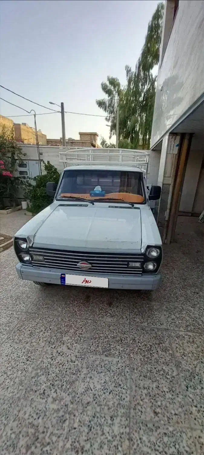 نیسان دیزل 1389 سفید|خودرو سواری و وانت|الیگودرز, |دیوار