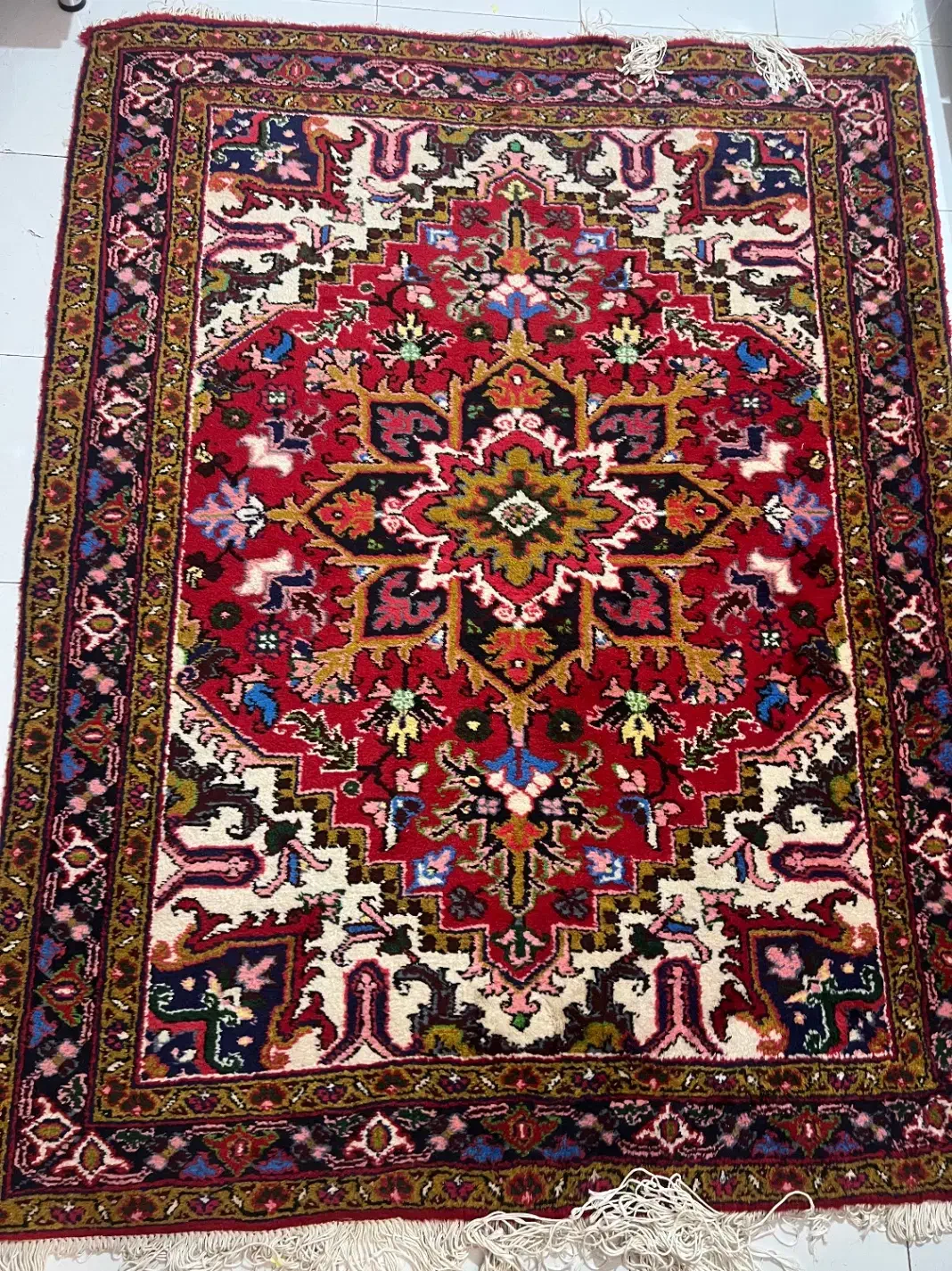 قالیچه نقشه تاجری|فرش|تبریز, |دیوار