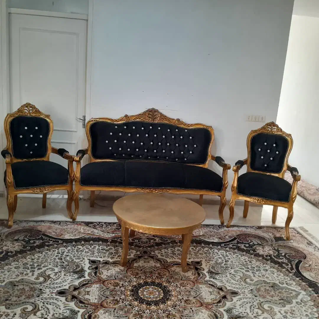 مبلل و صندلی کلاسیک|مبلمان خانگی و میز عسلی|شیراز, شاهجیان|دیوار