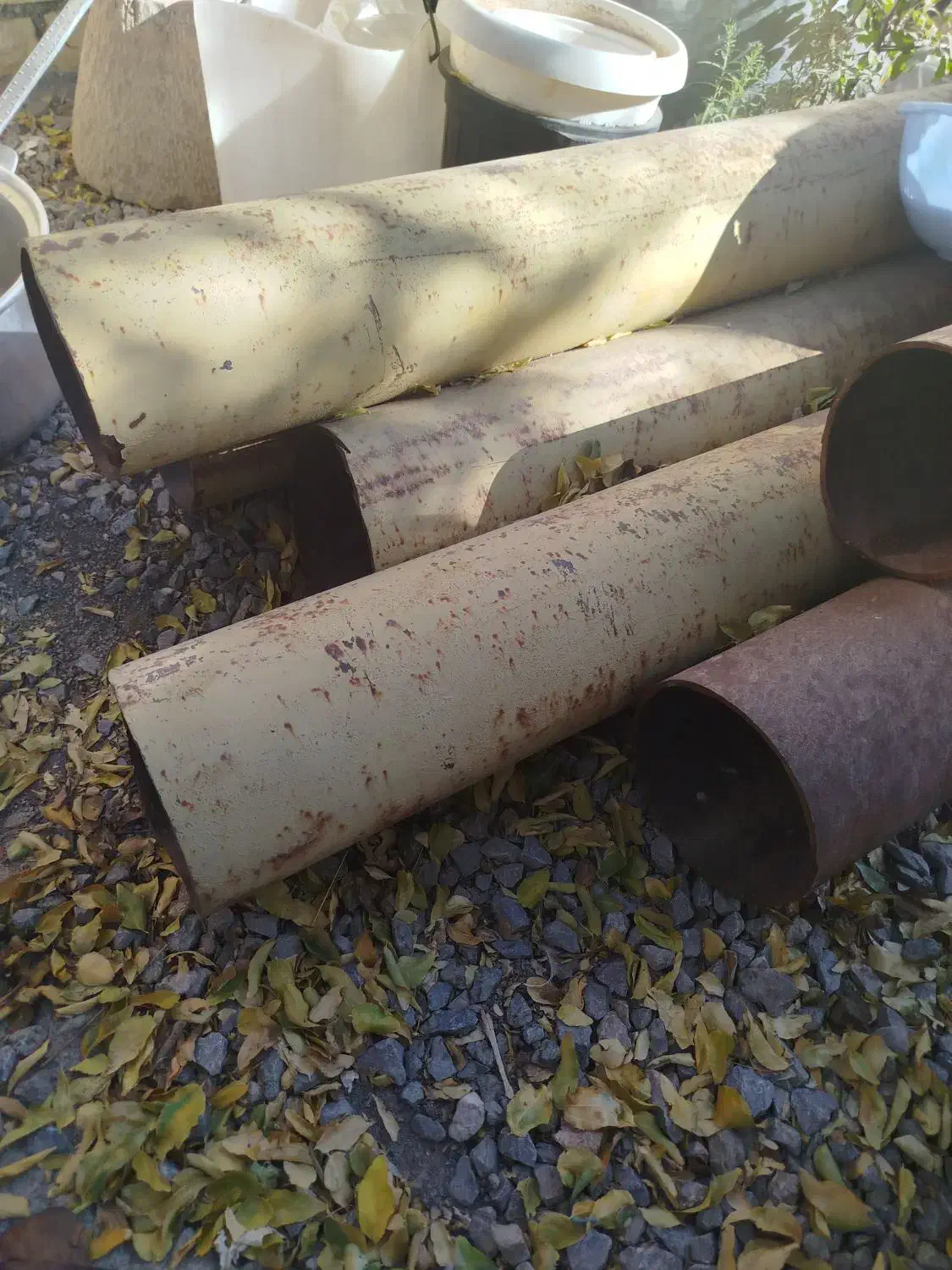 لوله فلزی شیش اینچ|مصالح و تجهیزات ساختمان|سامان, |دیوار