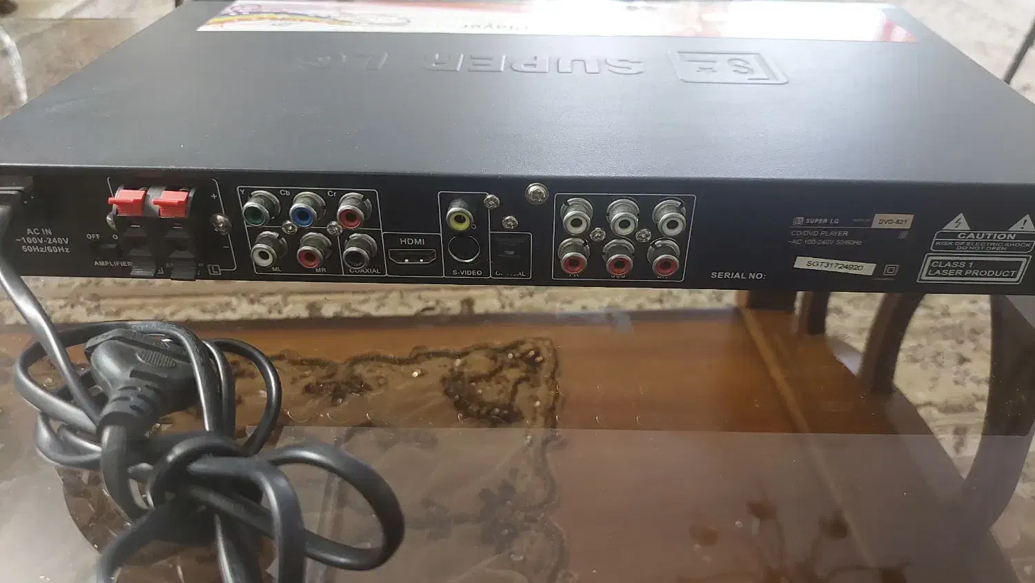 dvdمارک LG|پخش‌کننده DVD و ویدیو|نوشهر, |دیوار