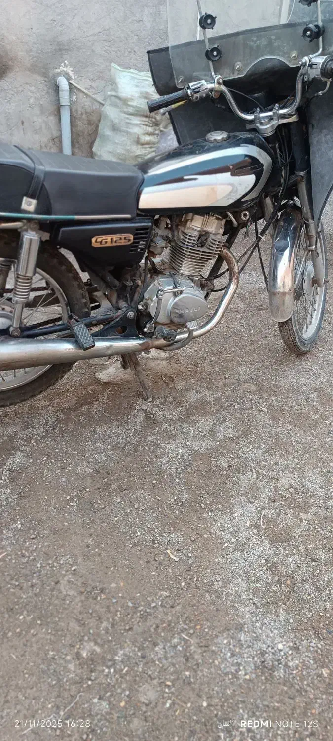 فروش یک دستگاه موتور سیکلت مانا 125cc|موتورسیکلت|بناب, |دیوار