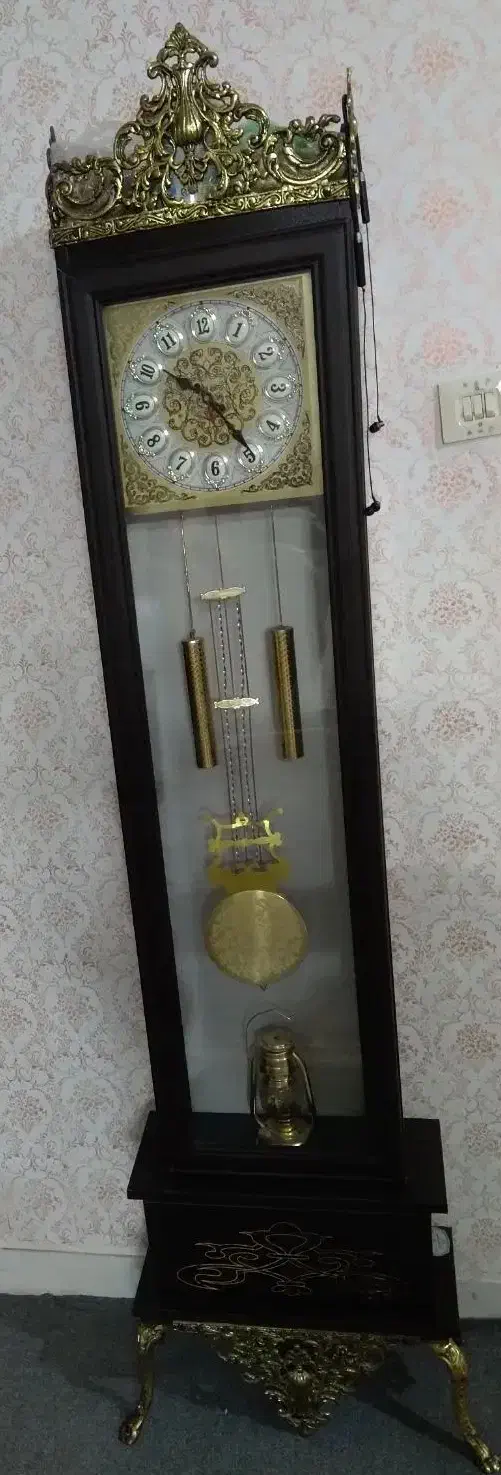 تابلو فرش و ساعت ایستاده|تابلو فرش|تویسرکان, |دیوار