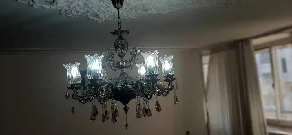 آویز لوستر سقفی|لوستر و چراغ آویز|بیرجند, |دیوار