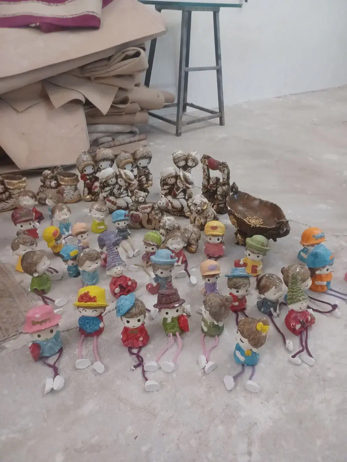 ۴۰ عدد دکوری بزرگ و کوچک|مجسمه، تندیس، ماکت|دامغان, |دیوار