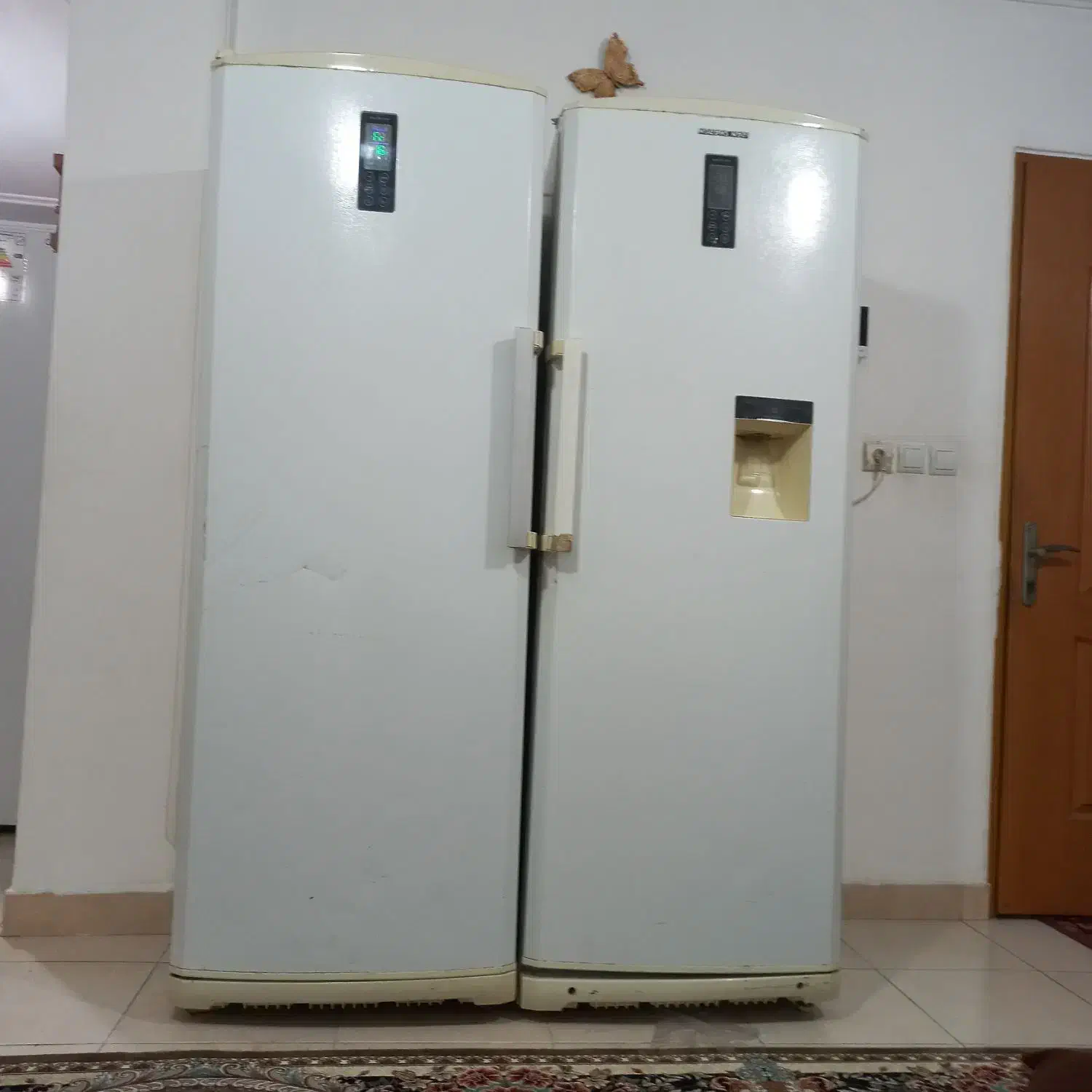 یک دستگاه یخچال دوقلوی ایران شرق کارکرده ساللم|یخچال و فریزر|رشت, پیرکلاچای|دیوار
