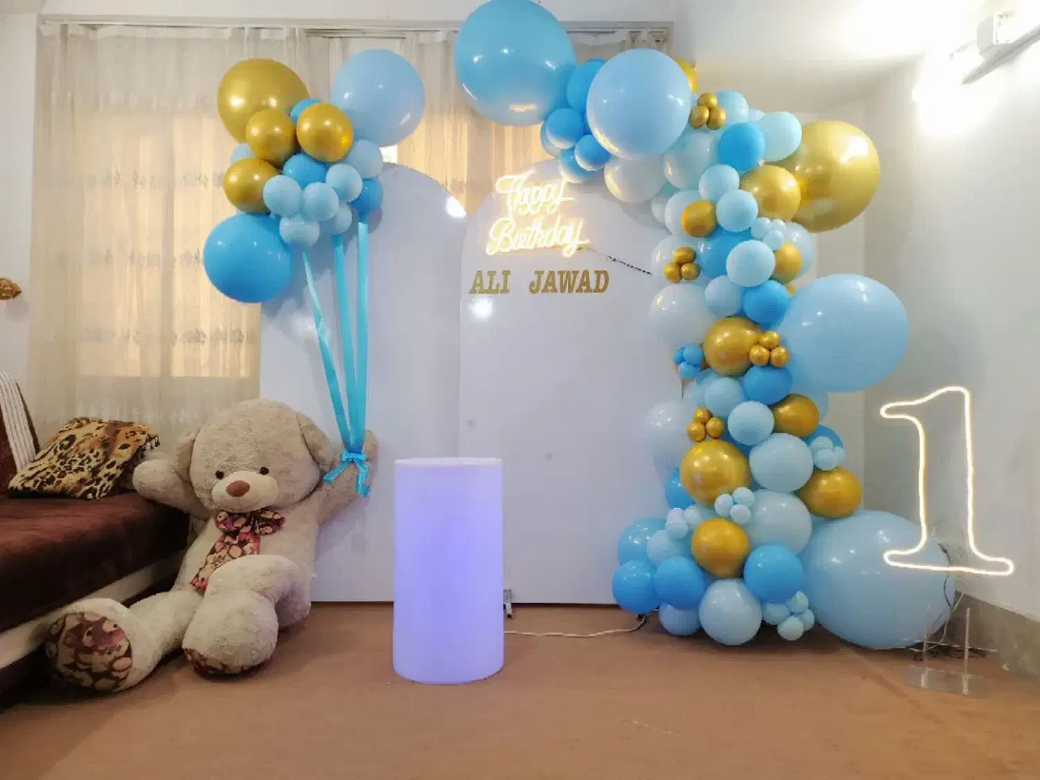 اجرای دکور های تولد و گل ارایی|خدمات پذیرایی، مراسم|قم, باغ شریفی|دیوار