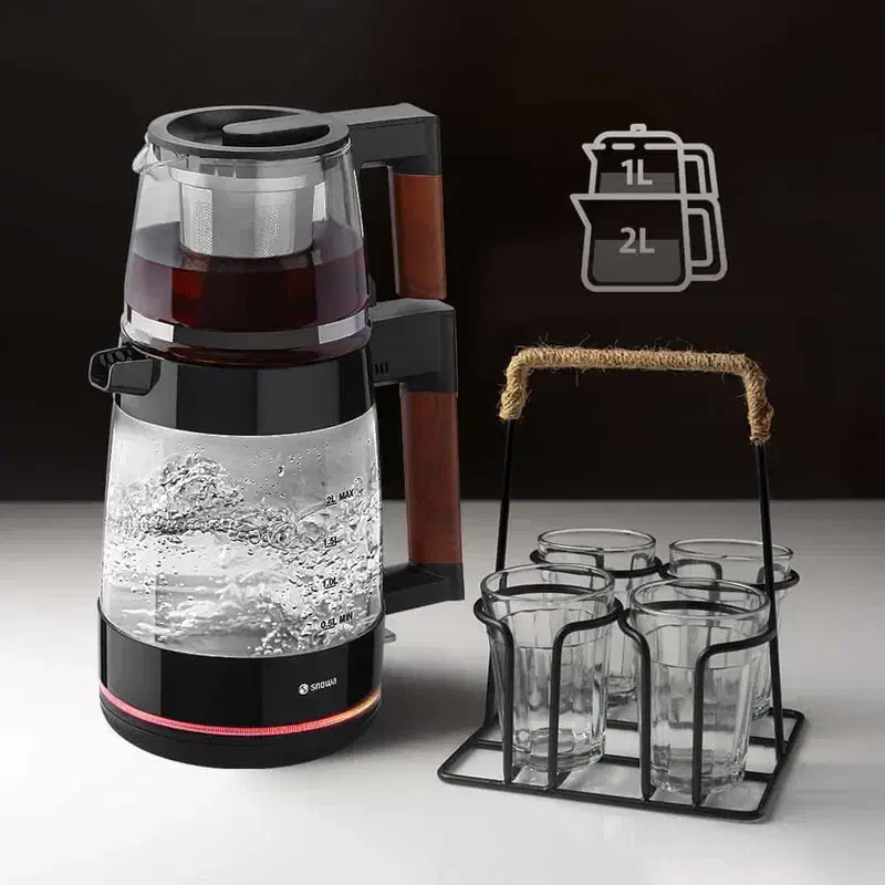 چایساز اسنوا آکبند با گارانتی|سماور، چای‌ساز، قهوه‌ساز|کرمانشاه, |دیوار