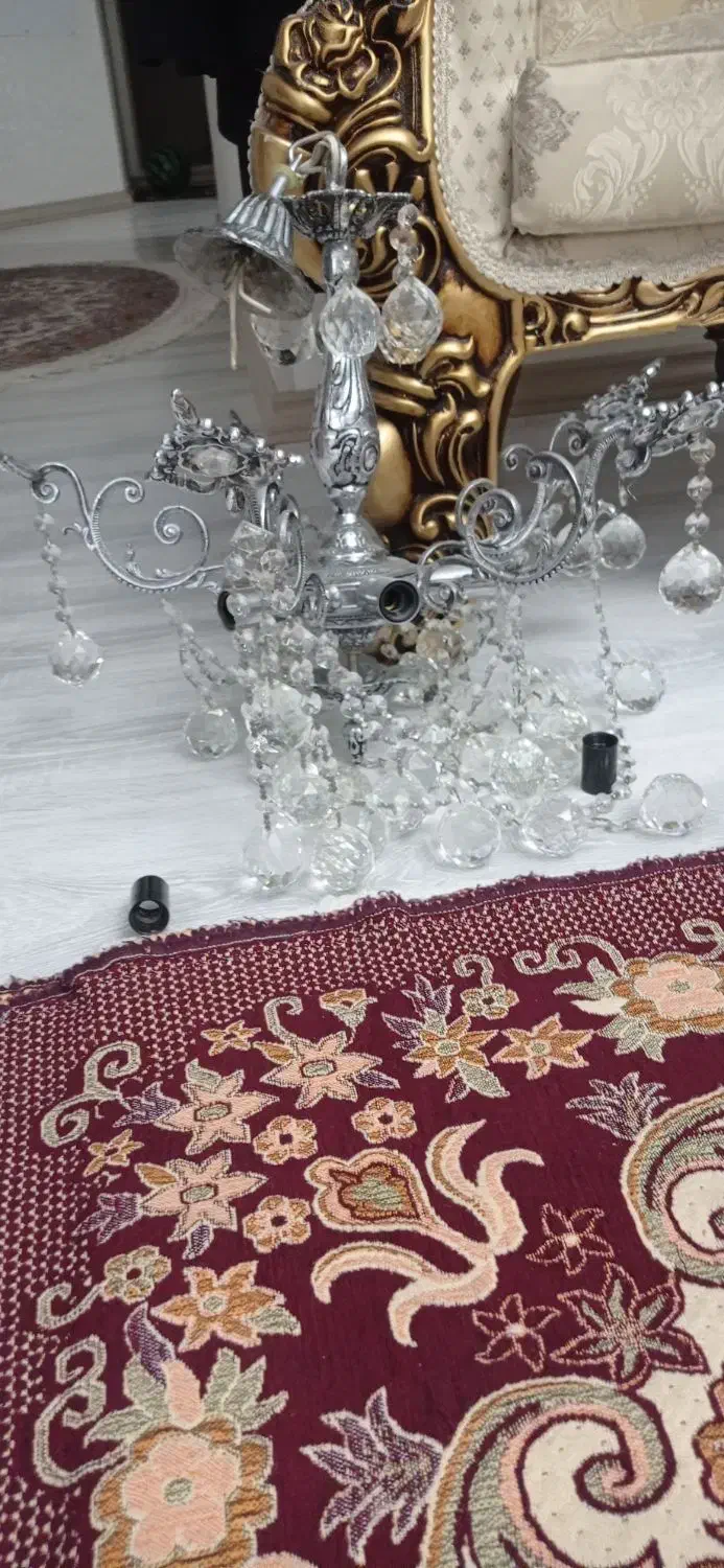 لوستر برنز|لوستر و چراغ آویز|تبریز, |دیوار