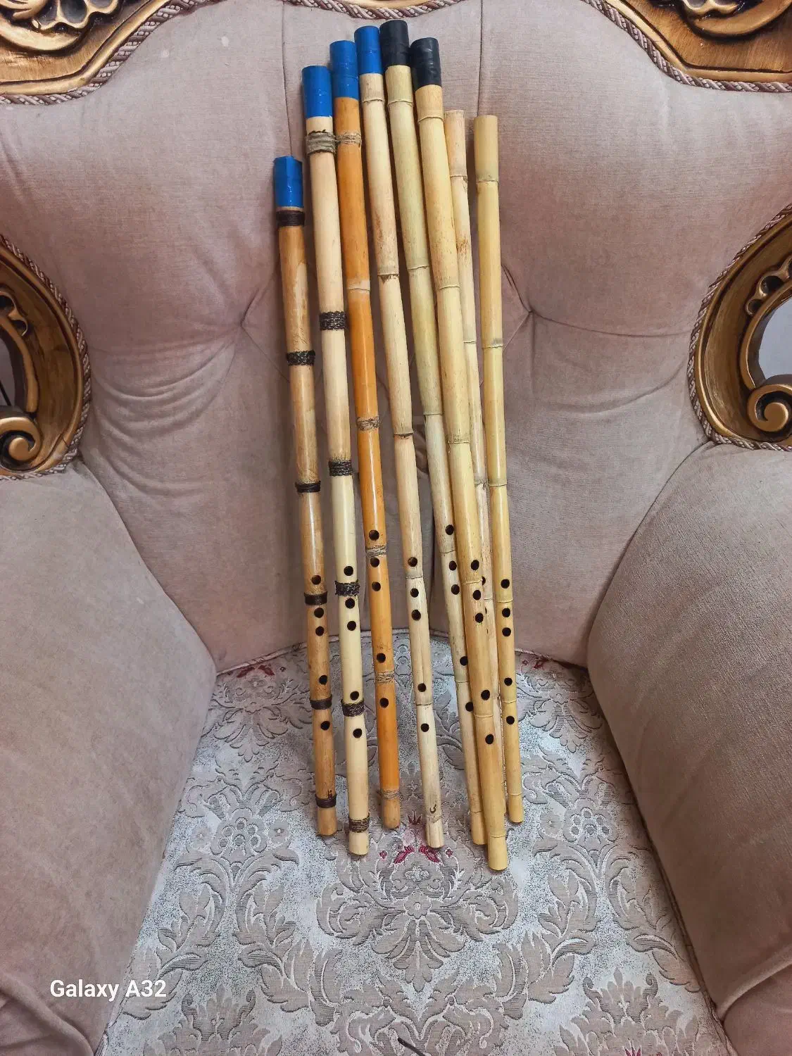 نی هفت بند در کوک های مختلف|سازهای سنتی|لنجان, |دیوار