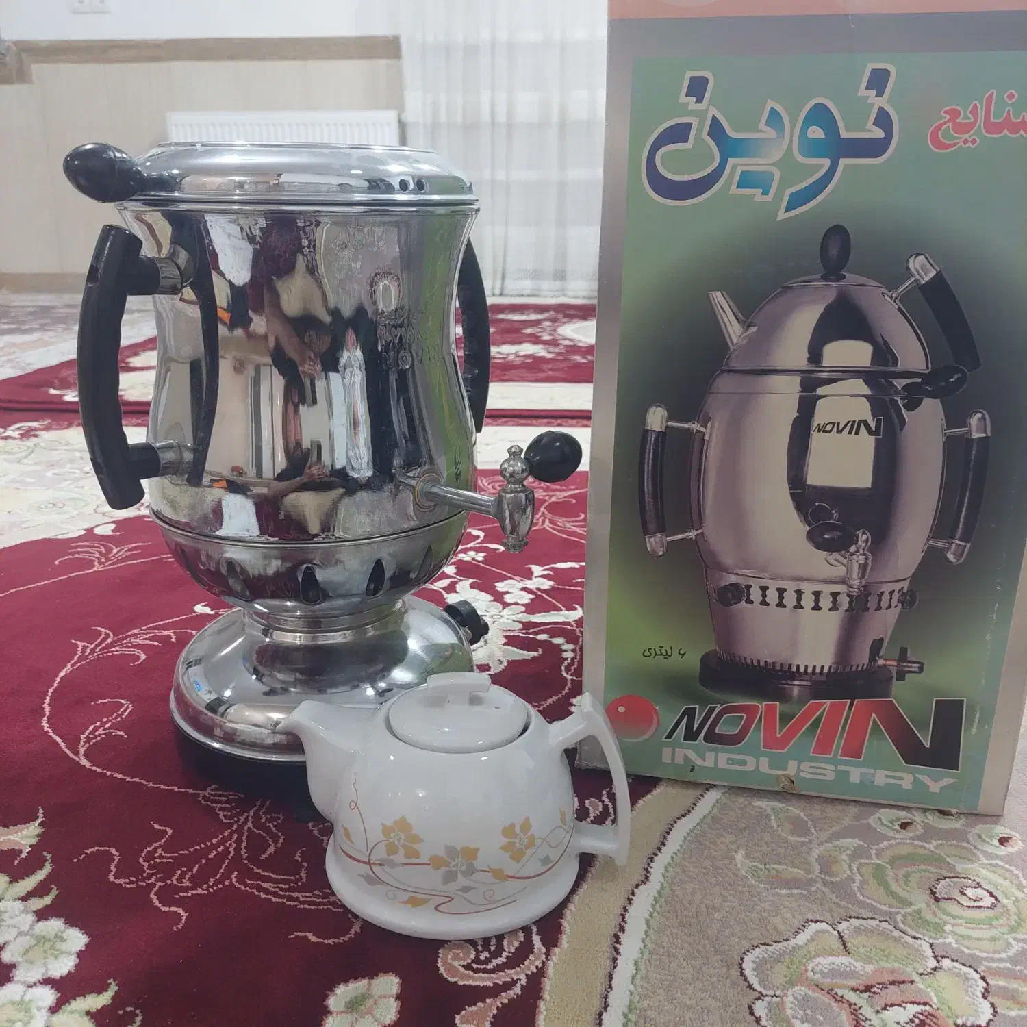 سماور گازی و غوری چینی|سماور، چایساز، قهوهساز|آبدانان, |دیوار