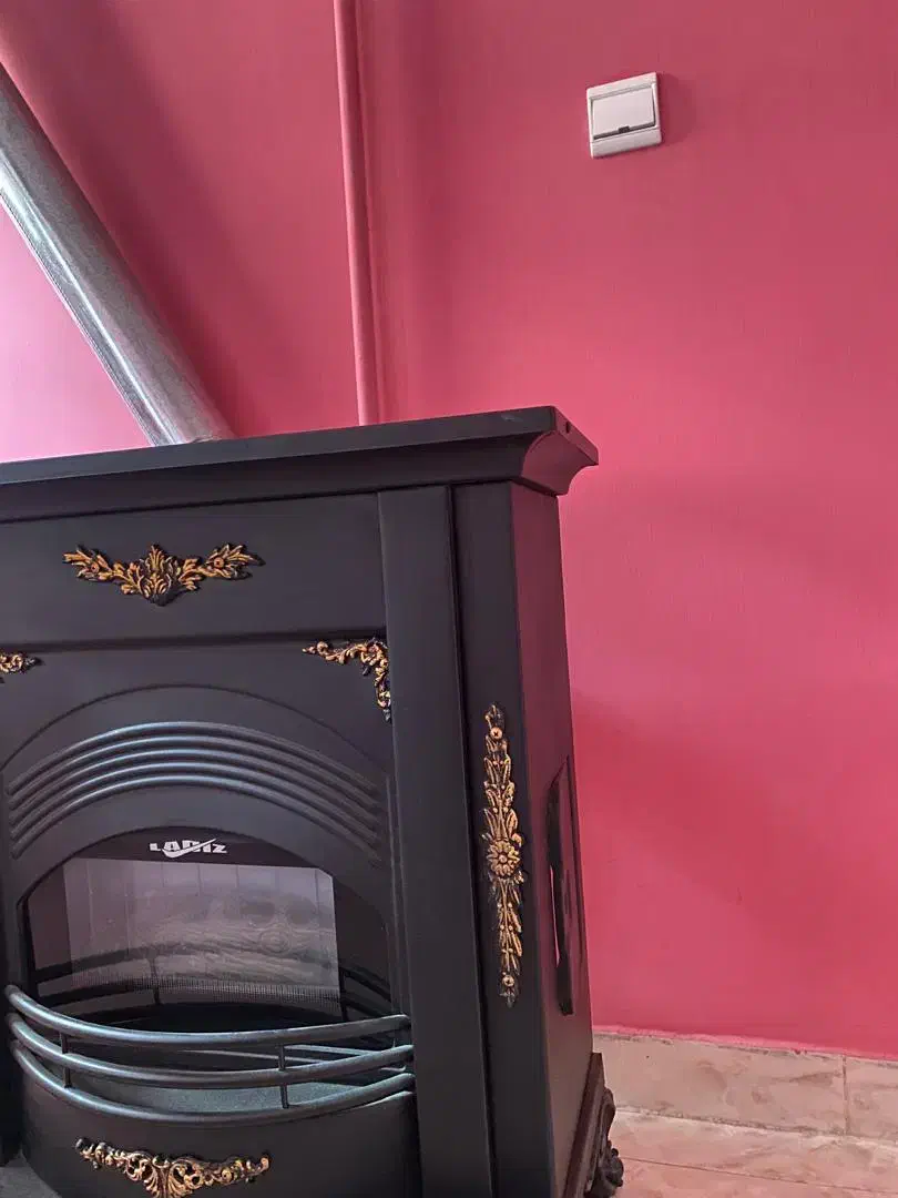 بخاری طرح شومینه|بخاری، هیتر، شومینه|سمنان, |دیوار