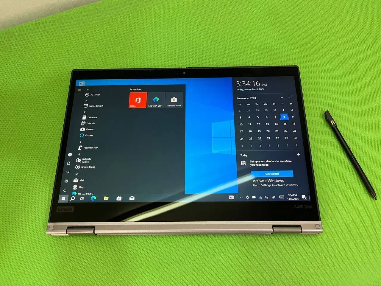 لنوو یوگا ۳۶۰ درجه لمسی همراه با قلم نوری|رایانه همراه|گرگان, |دیوار