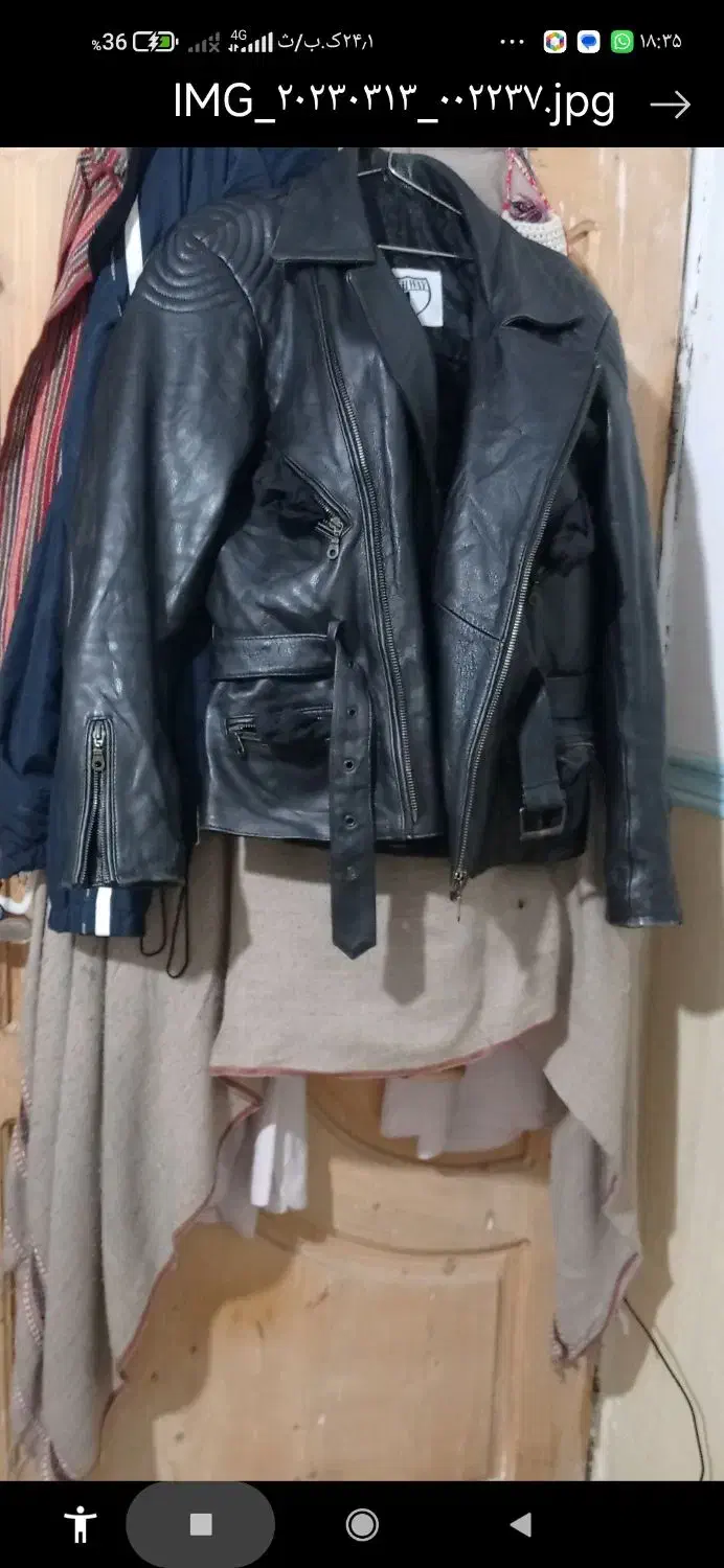 کافشین موتوری یا همان چرمی..خارجی|لباس|خاش, |دیوار