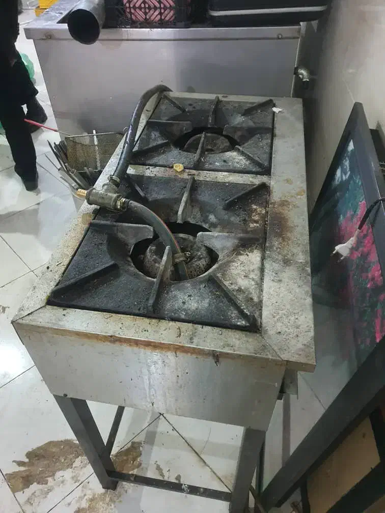 گاز صنعتی دوشعله|اجاق گاز و لوازم برقی پختوپز|تهران, خلازیر|دیوار