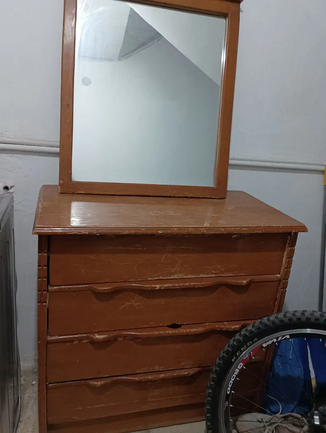 کمد دراور با آینه|جاکفشی، کمد، دراور|قزوین, |دیوار