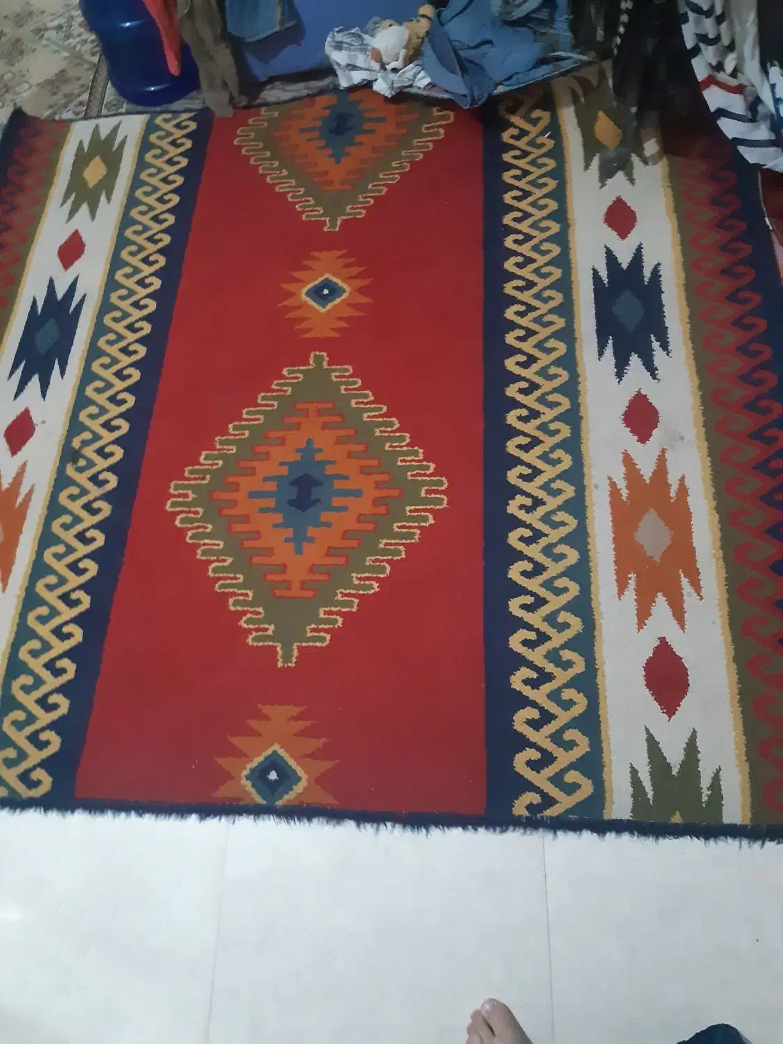 گلیم ۳ متری ضخیم طرح سنتی قیمت ۶۰۰ت|گلیم، جاجیم، گبه|بندرعباس, |دیوار