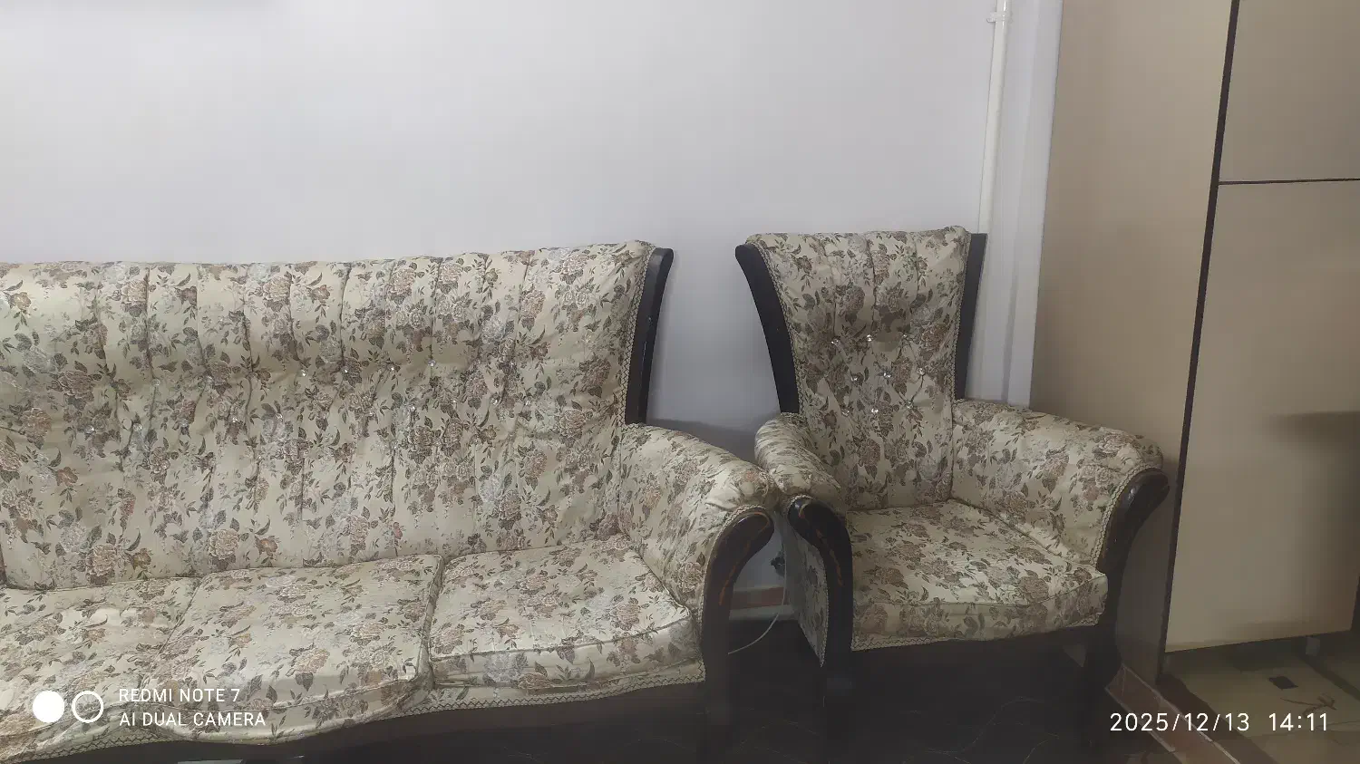 فروش مبل هفت نفره|مبلمان خانگی و میز عسلی|دامغان, |دیوار