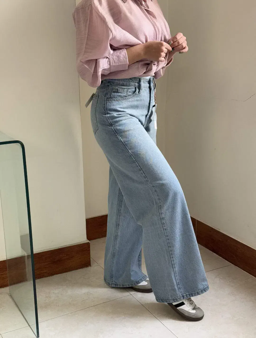 شلوار فول بگ روشن|لباس|قم, بنیاد|دیوار