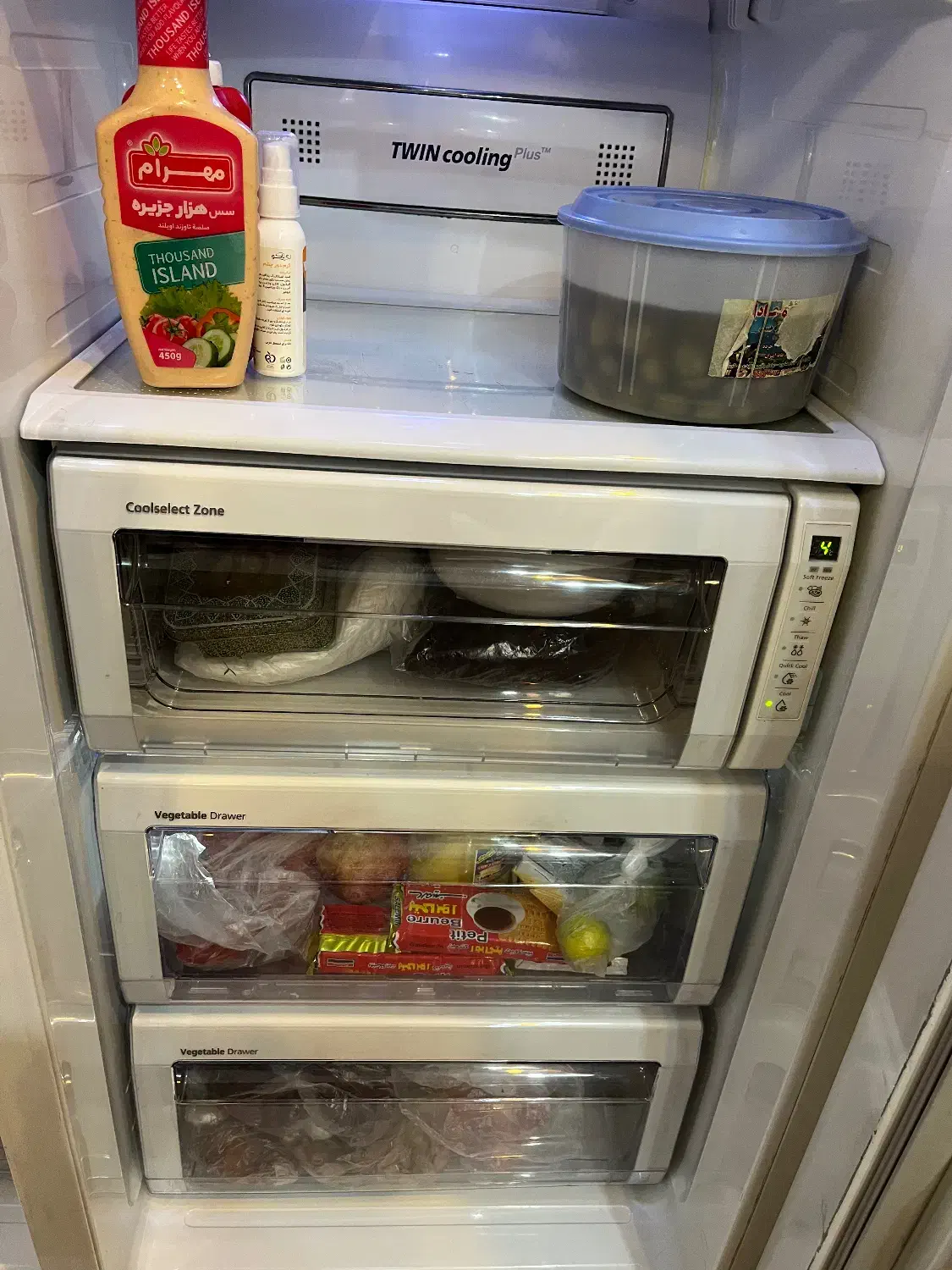 یخچال فریزر ساید بای ساید سامسونگ|یخچال و فریزر|رشت, منظریه|دیوار