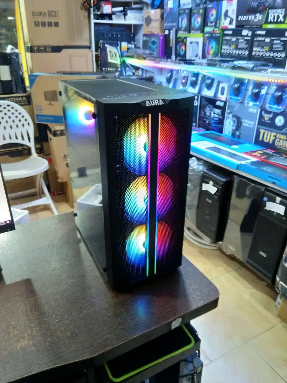 کیس نسل ۱۰ cpu i5 اهنگسازی ترید فتوشاپ|رایانه رومیزی|رشت, باهنر|دیوار