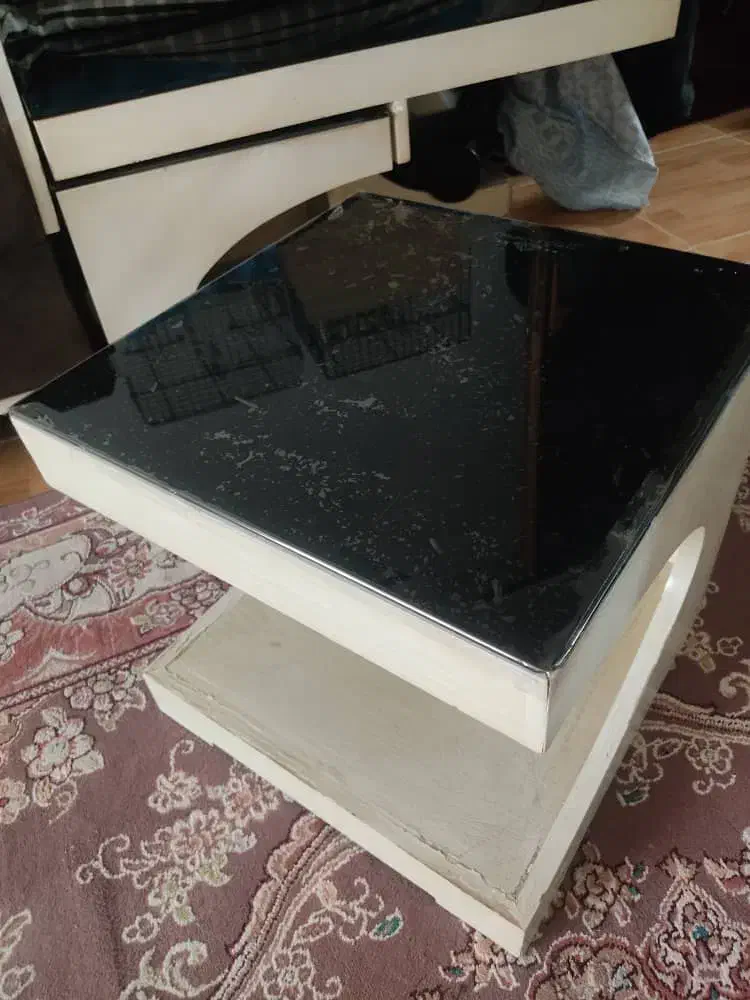 میز عسلی ۵ تیکه|مبلمان خانگی و میز عسلی|لاهیجان, شیشه گران|دیوار